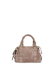 Erisia Borsa a spalla da donna Vera pelle 06091-009 TAUPE SCURO Chiara Ferretti