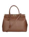 Aleria Borsa a mano da donna Vera pelle 8005-D21 BRUCIATO Chiara Ferretti