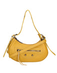 Galatea Borsa a spalla da donna Vera pelle 05708-D04 GIALLO YELLOW Chiara Ferretti