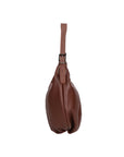 Licia Borsa a spalla da donna Vera pelle 06512-CIOCCOLATO Chiara Ferretti