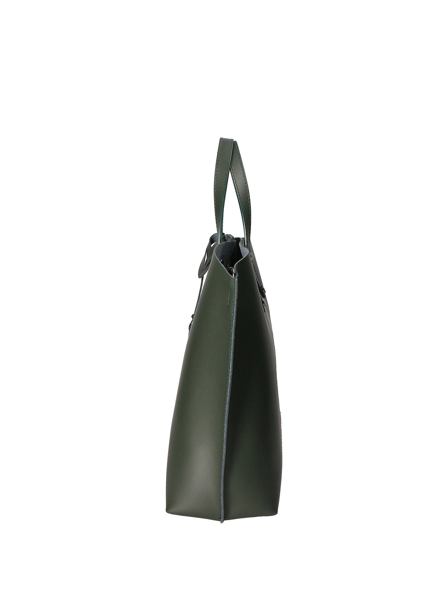 Lumena Borsa a mano da donna Vera pelle 2094-L135 VERDE BOTTIGLIA Chiara Ferretti