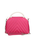 Ramona Borsa a mano da donna Vera pelle 192280-FUXIA + BIANCO Chiara Ferretti
