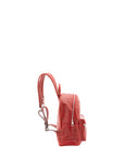 Zaino unisex in vera pelle 100% cotone 4460-ROSSO Alessia Firenze