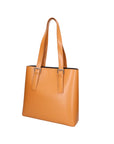 Germana Borsa a spalla da donna 100% pelle 05924-B44 CAMEL Chiara Ferretti