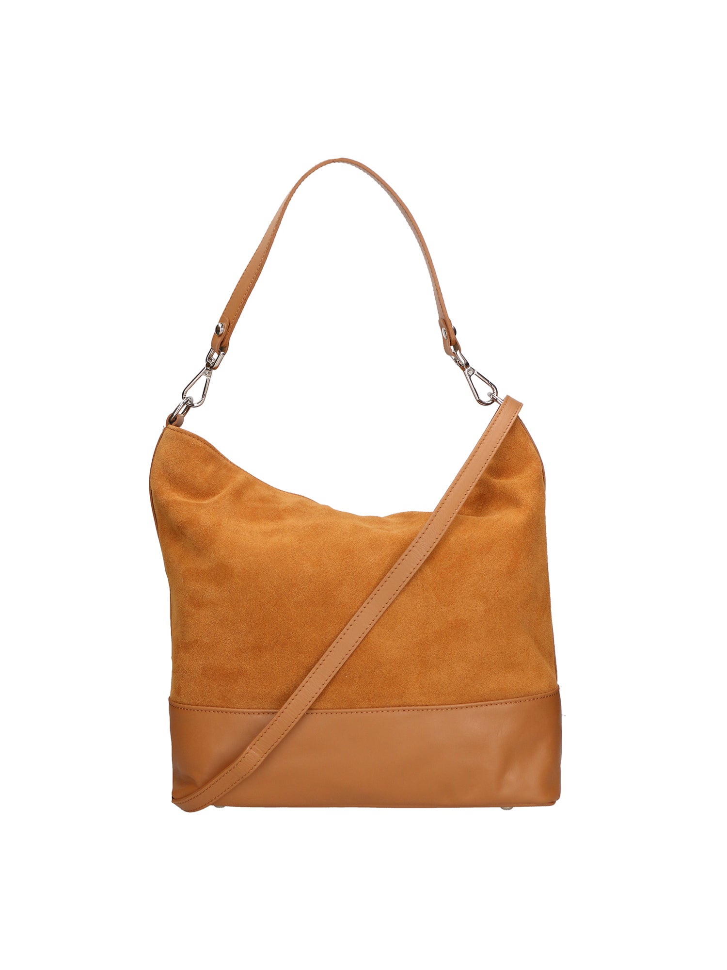 Graziana Borsa a spalla da donna Vera pelle 05960-06 CUOIO 44 CAMEL Chiara Ferretti