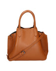 Vincenza Borsa a mano da donna Vera pelle 06898-D17 CUOIO Chiara Ferretti