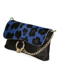 Safira Borsa a mano da donna Vera pelle 04760-LEO G BLU Chiara Ferretti