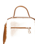 Doriana Borsa a mano da donna Vera pelle 80033-CUOIO Chiara Ferretti