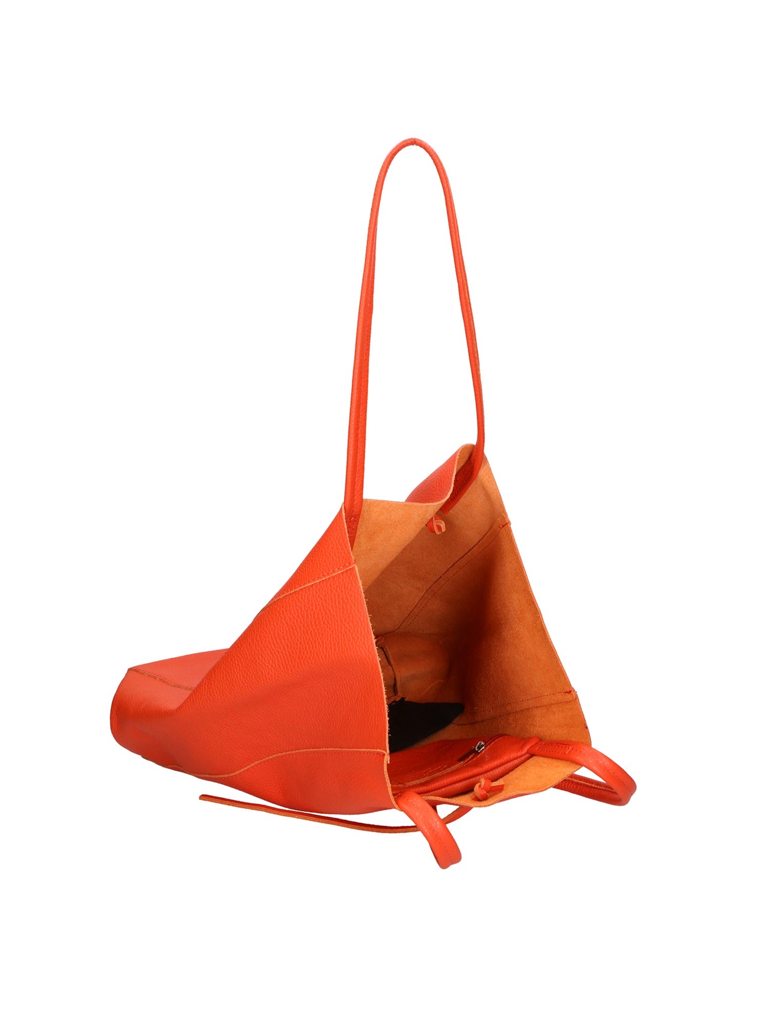 Valentina Borsa a mano da donna 100% pelle 06733-D35 PAPAYA Chiara Ferretti