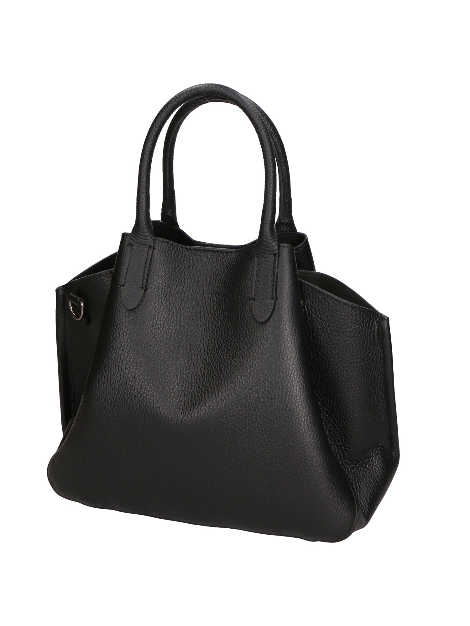 Vincenza Borsa a mano da donna Vera pelle 06898-D28 NERO Chiara Ferretti