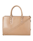 Fabrizia Borsa a mano da donna Vera pelle 9047-FANGO TAUPE Chiara Ferretti