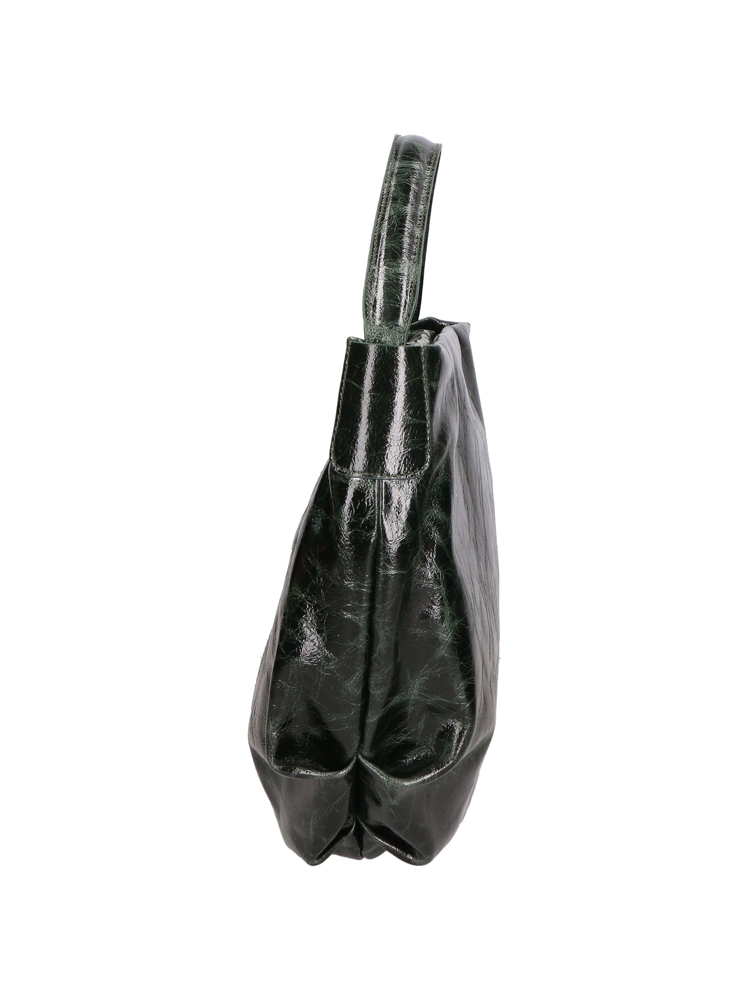 Vanda Borsa a spalla da donna Vera pelle 06507-017 VERDE BOTTIGLIA Chiara Ferretti