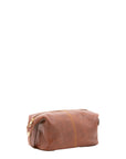Pochette unisex in vera pelle Made in Italy 4404-MARRONE Alessia Firenze