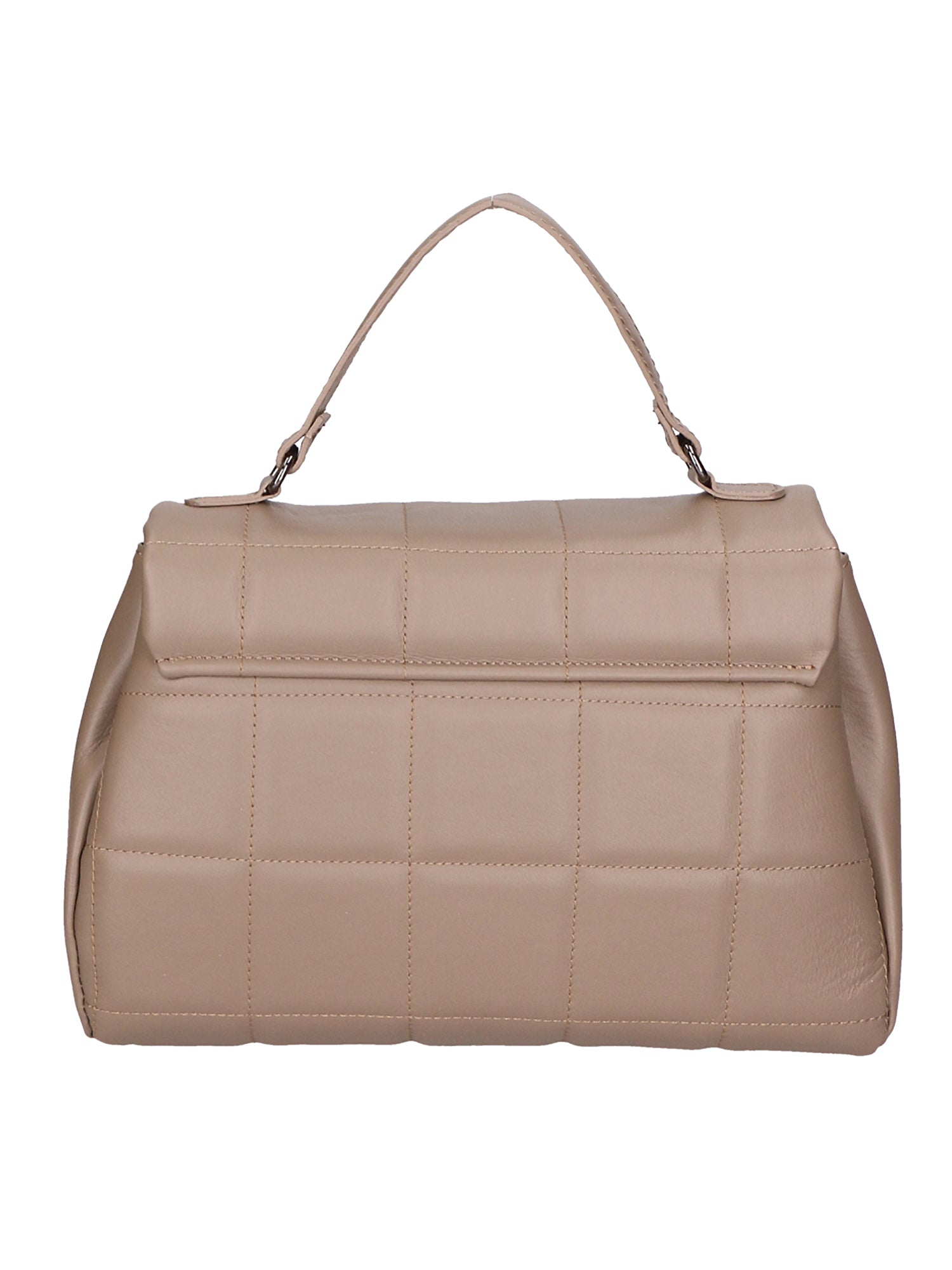 Viola Borsa a mano da donna Vera Pelle 06862-S40 TAUPE Chiara Ferretti