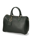 Aralia Borsa a bauletto da donna 100% pelle 5176-D14 VERDE SCURO DARK GREEN Chiara Ferretti