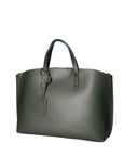 Lumena Borsa a mano da donna Vera pelle 2094-L135 VERDE BOTTIGLIA Chiara Ferretti