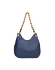 Artemisia Borsa a spalla da donna Vera pelle 05462-S24 BLU JEANS+L033 BLU Chiara Ferretti
