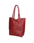Valentina Borsa a mano da donna 100% pelle 06733-D10 ROSSO SCURO Chiara Ferretti
