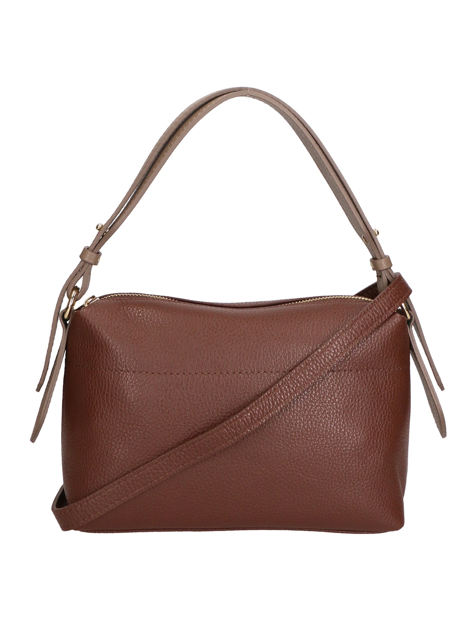 Vivienne Borsa a spalla da donna Vera pelle 06674-D223 CIOC + D40 TAUPE Chiara Ferretti