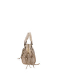 Erisia Borsa a spalla da donna Vera pelle 06091-004 TAUPE Chiara Ferretti