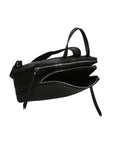 Glenda Borsa a mano da donna Vera pelle 05919-D28 NERO Chiara Ferretti