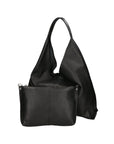 Ginger Borsa a spalla da donna Vera pelle 05788-D28 NERO Chiara Ferretti