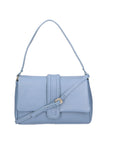Jasmine Borsa a spalla da donna Vera pelle 06496-S41 CELESTE SCURO Chiara Ferretti