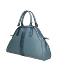 Emeraude Borsa a mano da donna Vera Pelle 6710-CIELO+CIELO Chiara Ferretti
