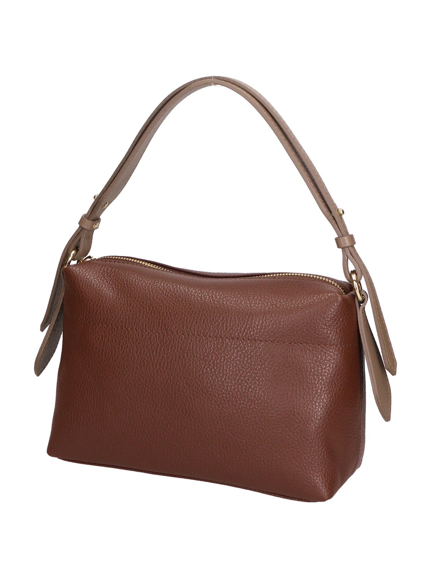 Vivienne Borsa a spalla da donna Vera pelle 06674-D223 CIOC + D40 TAUPE Chiara Ferretti