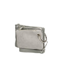 Luna Borsa a tracolla da donna Vera pelle 189034-GRIGIO+ARGENTO Chiara Ferretti