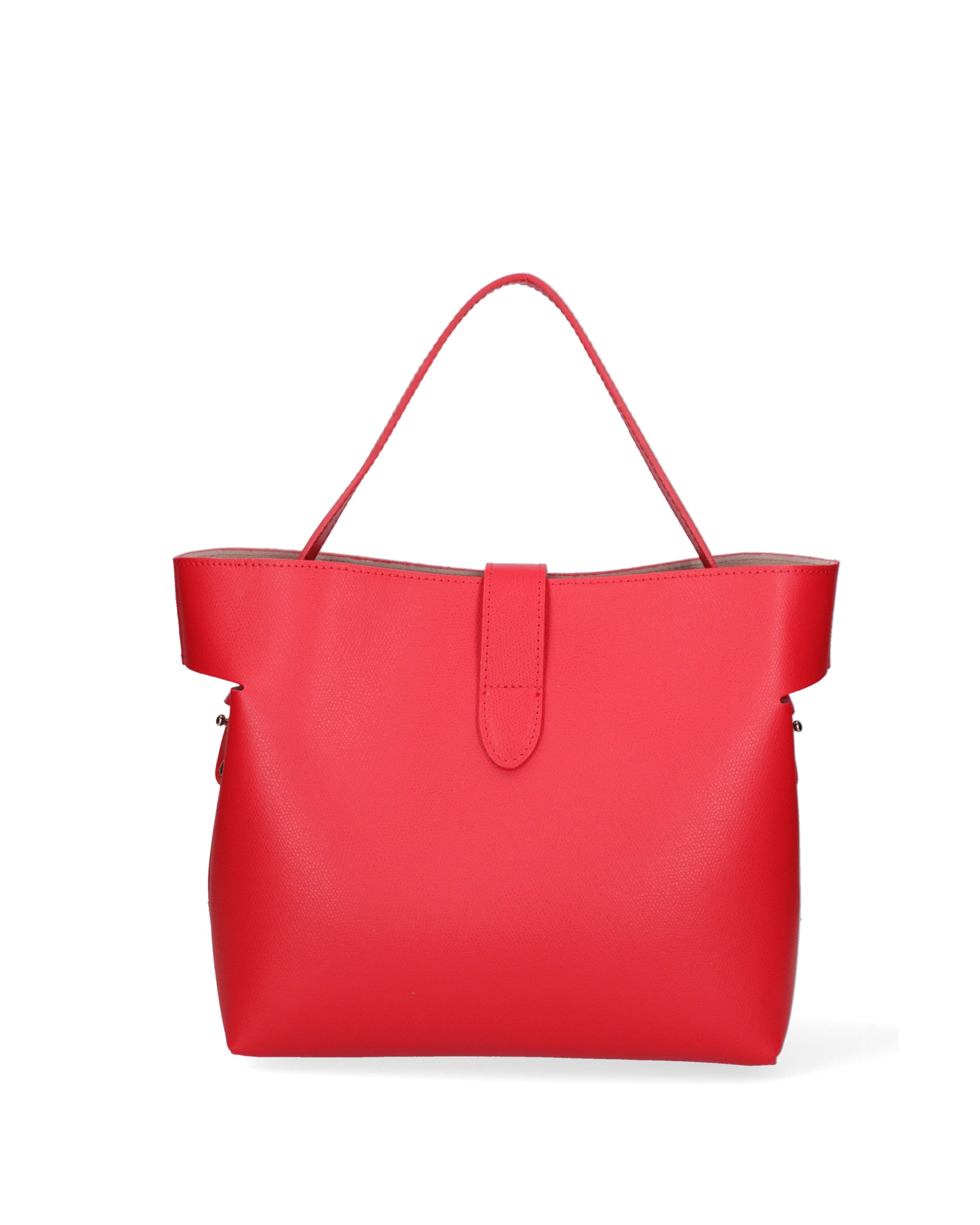 Liviana Borsa a mano da donna Vera pelle 07379-PL58 ROSSO FUOCO Chiara Ferretti