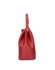Erina Borsa a mano da donna Vera pelle 8073-L130 ROSSO SCURO Chiara Ferretti