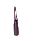 Fabiola Borsa a spalla da donna 100% pelle 9039-VIOLA PURPLE Chiara Ferretti