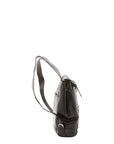 Zaino unisex in vera pelle 100% cotone 4590-NERO Alessia Firenze