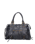 Elara Borsa a spalla da donna Vera pelle 06090-013 BLU NAVY Chiara Ferretti