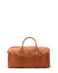 Borsa da viaggio unisex in vera pelle 100% cotone 4514-MIELE Alessia Firenze