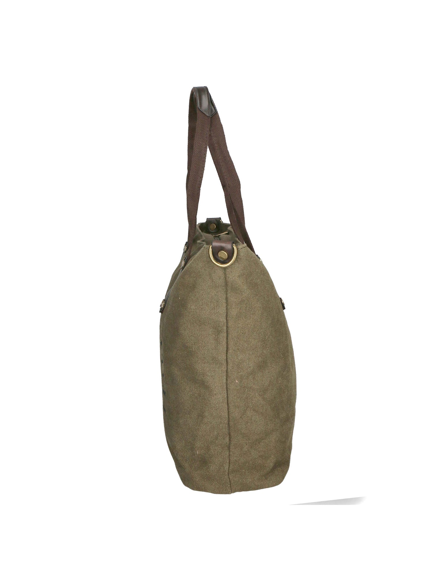 Sabrina Borsa a mano da donna 100% poliestere 8152-MILITARE Chiara Ferretti