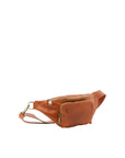 Marsupio da uomo in vera pelle 100% pelle 5502-Cognac I Fratelli