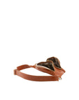 Marsupio da uomo in vera pelle 100% pelle 5502-Cognac I Fratelli