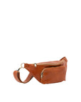 Marsupio da uomo in vera pelle 100% pelle 5503-Cognac I Fratelli