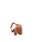 Marsupio da uomo in vera pelle 100% pelle 5503-Cognac I Fratelli