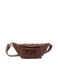 Marsupio da uomo in vera pelle 100% pelle 5503-Marrone I Fratelli