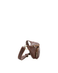 Marsupio da uomo in vera pelle 100% pelle 5503-Marrone I Fratelli