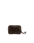 Borsa a mano da uomo in vera pelle 100% pelle 5504-Marrone I Fratelli