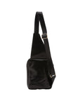 Borsa a tracolla uomo in vera pelle Made in Italy 5505-Nero I Fratelli