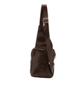 Borsa a tracolla uomo in vera pelle Made in Italy 5505-Tmoro I Fratelli
