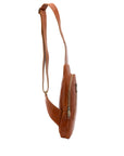 Borsa a tracolla uomo in vera pelle Made in Italy 5507-Cognac I Fratelli