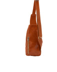 Borsa a tracolla uomo in vera pelle Made in Italy 5507-Cognac I Fratelli
