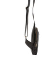 Borsa a tracolla uomo in vera pelle Made in Italy 5507-Nero I Fratelli