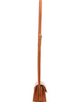 Borsa a tracolla da donna Vera pelle 5511-Cognac I Fratelli